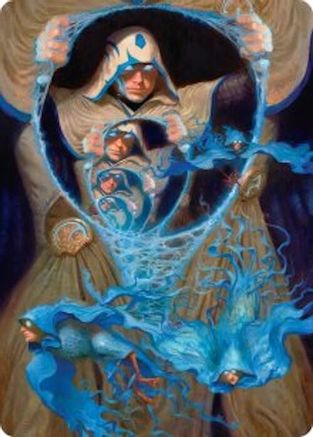The Theorist, Jace Beleren Art Card [Art Series: Reality Fracture]