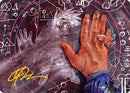 Solve for Disappointment Art Card (Gold-Stamped Signature) [Art Series: Reality Fracture]