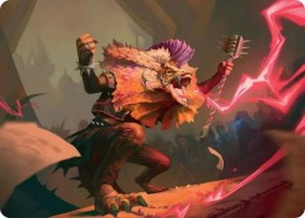 Master of Barbs Art Card [Art Series: Reality Fracture]