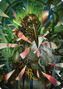 Simulacrum Shaper Art Card (Gold-Stamped Signature) [Art Series: Reality Fracture]