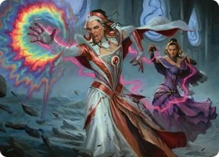 Vindictive Triumph Art Card [Art Series: Reality Fracture]