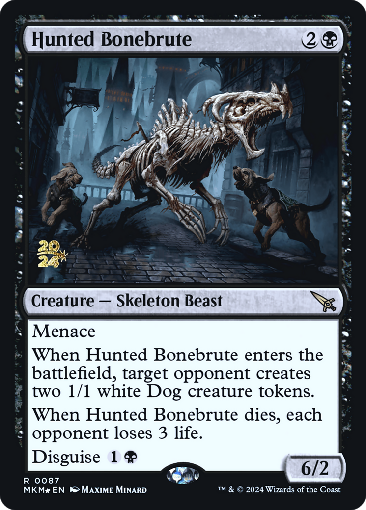 Hunted Bonebrute [Murders at Karlov Manor Promos] Foil