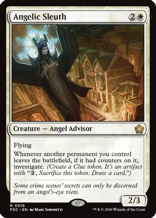 Angelic Sleuth [Commander: Foundations]