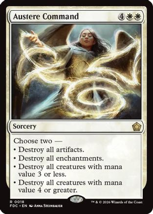 Austere Command [Commander: Foundations]