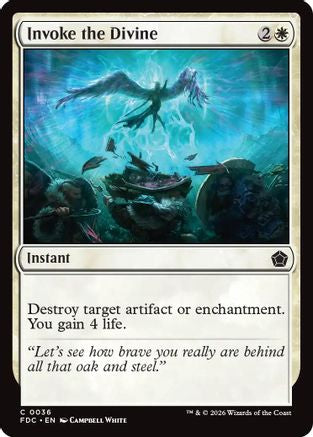 Invoke the Divine [Commander: Foundations]