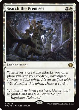 Search the Premises [Commander: Foundations]