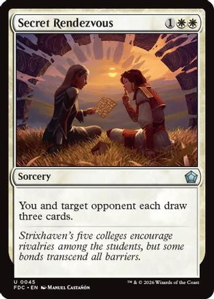 Secret Rendezvous [Commander: Foundations]