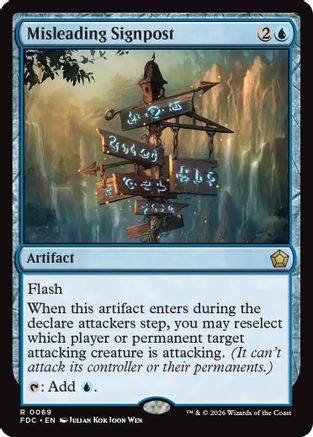 Misleading Signpost [Commander: Foundations]