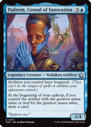 Padeem, Consul of Innovation [Commander: Foundations]