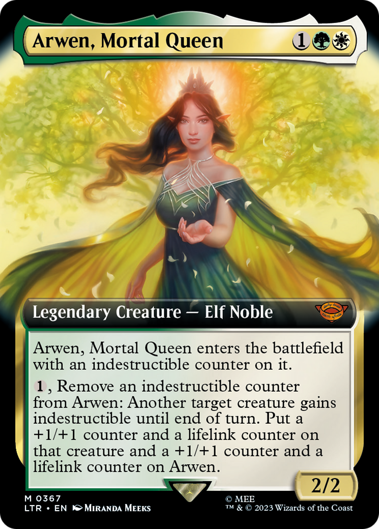 Arwen, Mortal Queen (Extended Art) - The Lord of the Rings: Tales of Middle-earth: (Extended Art)