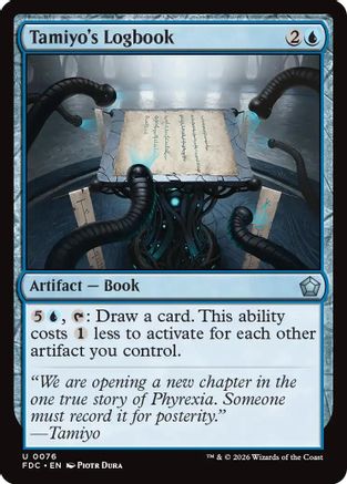 Tamiyo's Logbook [Commander: Foundations]