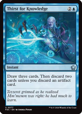 Thirst for Knowledge [Commander: Foundations]