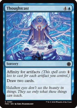 Thoughtcast [Commander: Foundations]