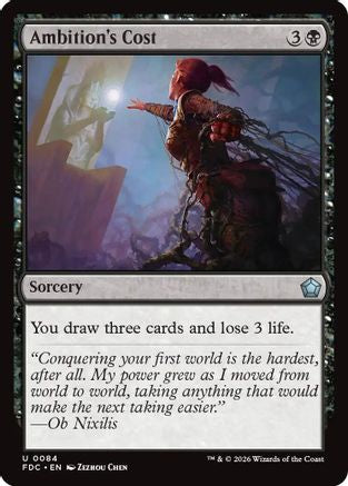 Ambition's Cost [Commander: Foundations]