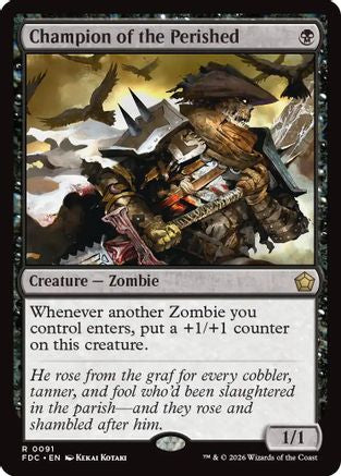 Champion of the Perished [Commander: Foundations]