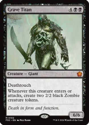 Grave Titan [Commander: Foundations]