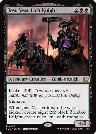 Josu Vess, Lich Knight [Commander: Foundations]