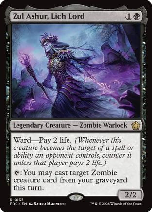 Zul Ashur, Lich Lord [Commander: Foundations]