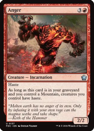 Anger [Commander: Foundations]