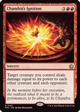 Chandra's Ignition [Commander: Foundations]