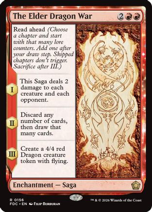 The Elder Dragon War [Commander: Foundations]