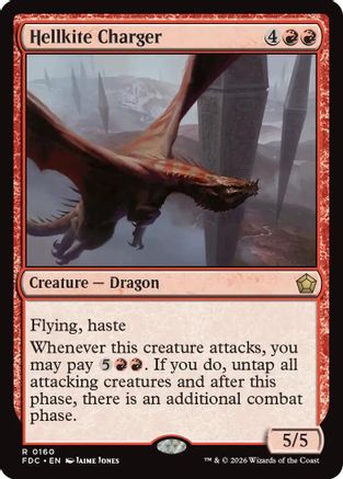 Hellkite Charger [Commander: Foundations]