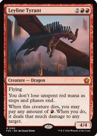 Leyline Tyrant [Commander: Foundations]