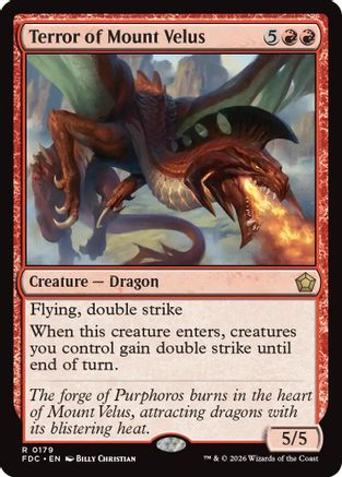 Terror of Mount Velus [Commander: Foundations]