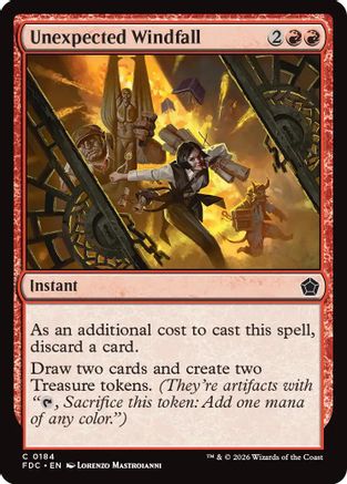 Unexpected Windfall [Commander: Foundations]