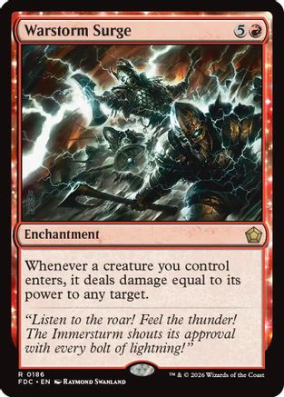 Warstorm Surge [Commander: Foundations]