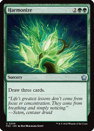Harmonize [Commander: Foundations]