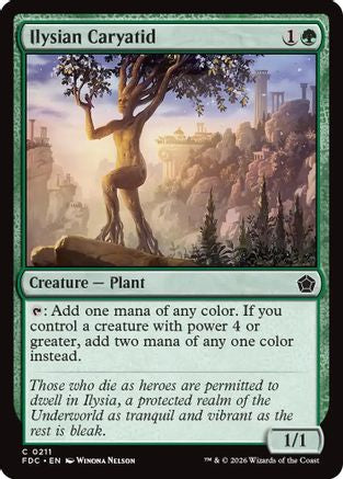 Ilysian Caryatid [Commander: Foundations]