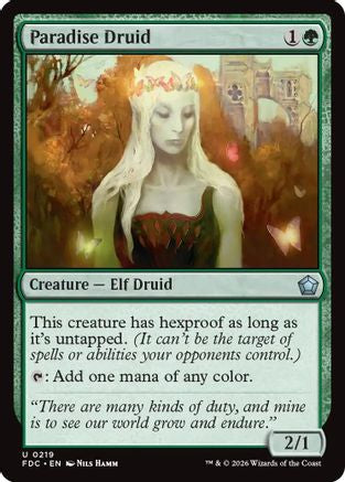 Paradise Druid [Commander: Foundations]