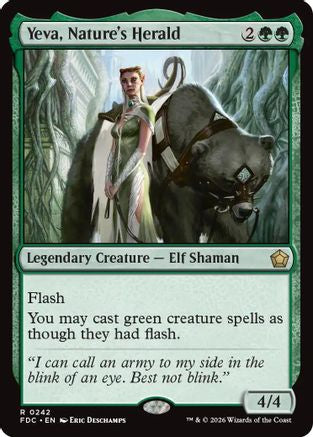Yeva, Nature's Herald [Commander: Foundations]