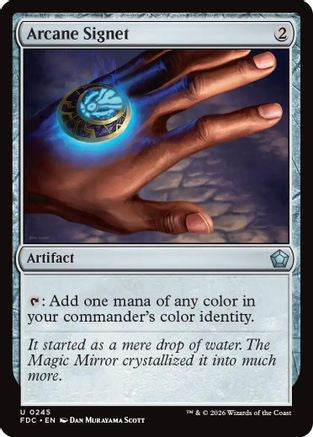 Arcane Signet (0245) [Commander: Foundations]