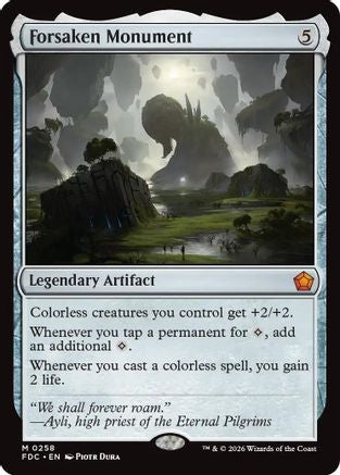 Forsaken Monument [Commander: Foundations]
