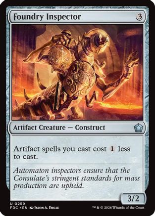 Foundry Inspector [Commander: Foundations]