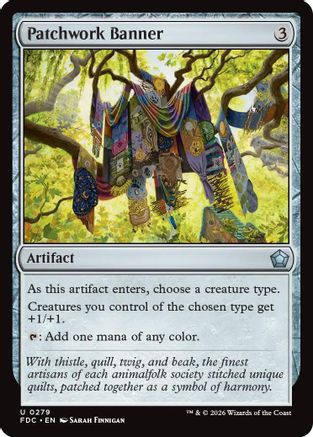 Patchwork Banner [Commander: Foundations]