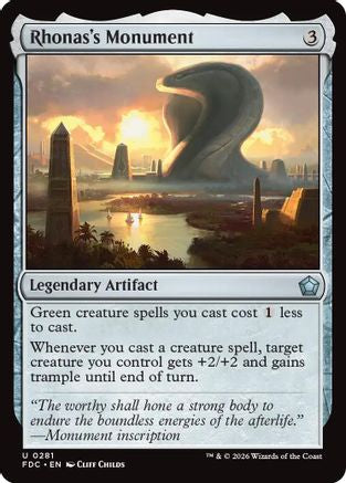 Rhonas's Monument [Commander: Foundations]