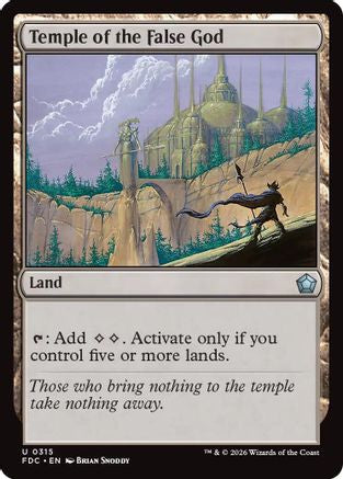 Temple of the False God [Commander: Foundations]