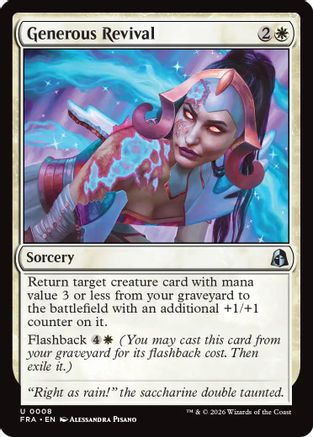 Generous Revival [Reality Fracture] Foil
