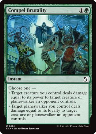 Compel Brutality [Reality Fracture] Foil