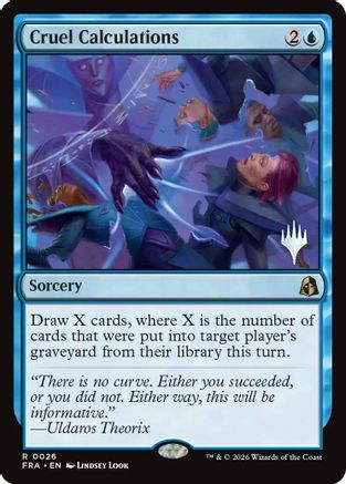 Cruel Calculations [Promo Pack: Reality Fracture] Foil