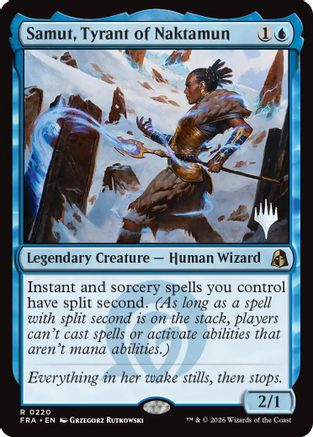Samut, Tyrant of Naktamun [Promo Pack: Reality Fracture]