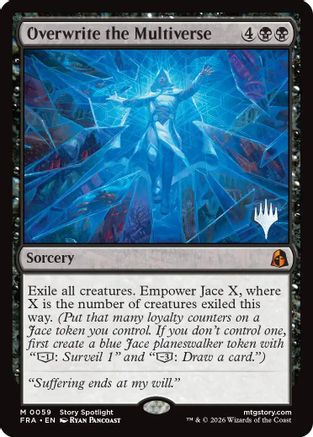 Overwrite the Multiverse [Promo Pack: Reality Fracture] Foil
