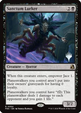 Sanctum Lurker [Promo Pack: Reality Fracture] Foil