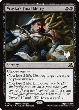 Vraska's Final Mercy [Promo Pack: Reality Fracture]