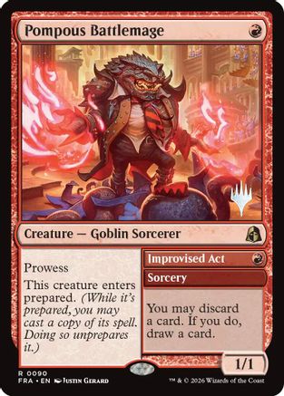 Pompous Battlemage [Promo Pack: Reality Fracture]