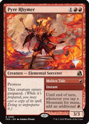 Pyre Rhymer [Promo Pack: Reality Fracture] Foil