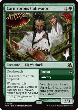 Carnivorous Cultivator [Promo Pack: Reality Fracture] Foil